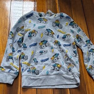 Garanimals Gray Monster Truck Hoodie